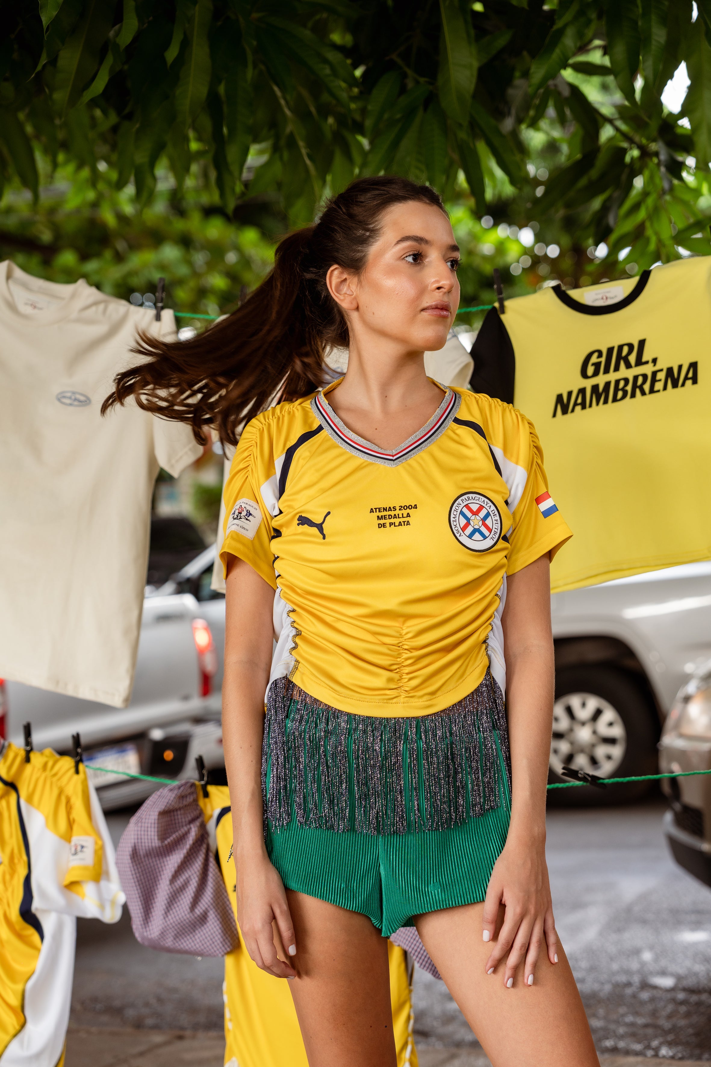 Camiseta Flecos