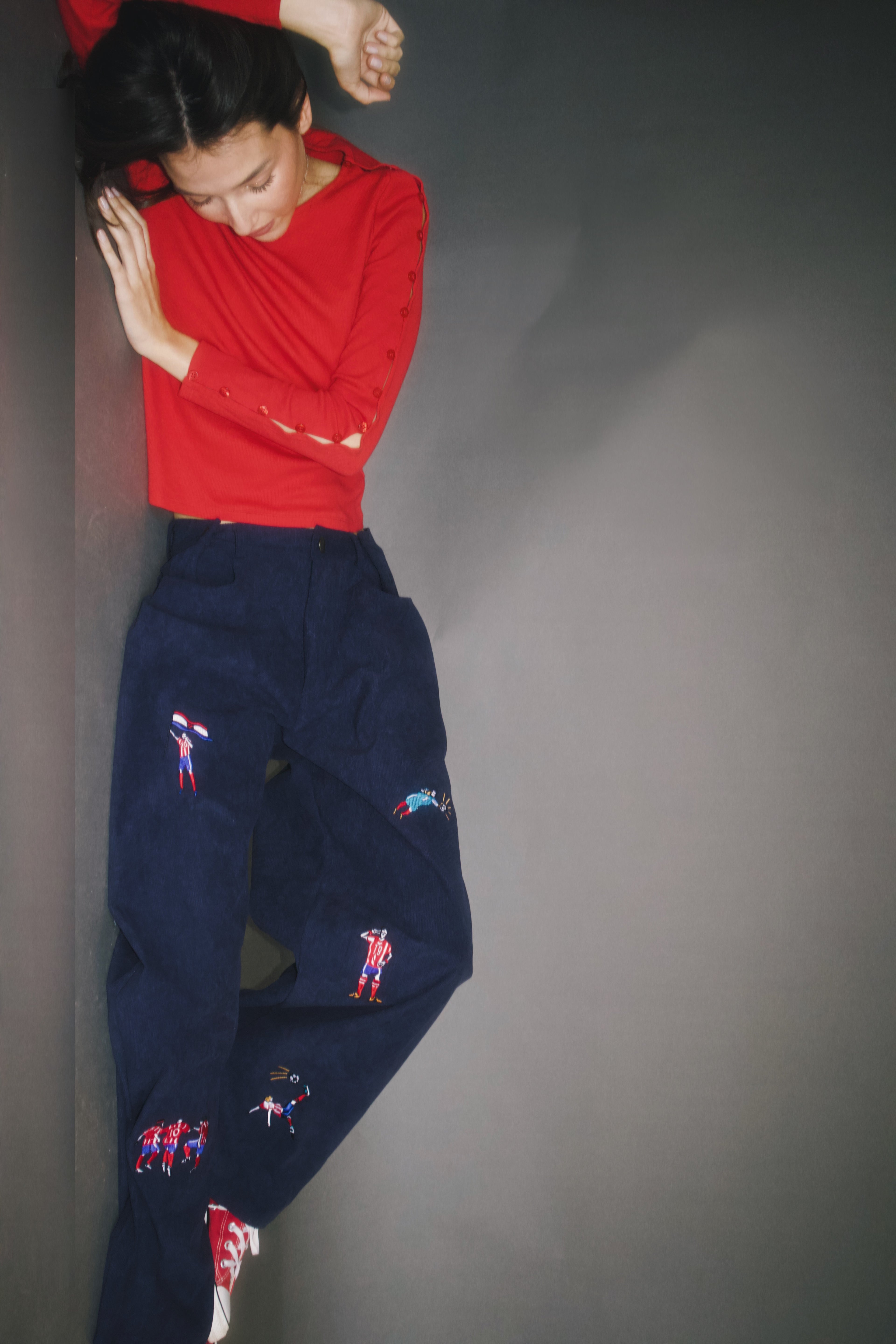 Blue Tribuna Pants